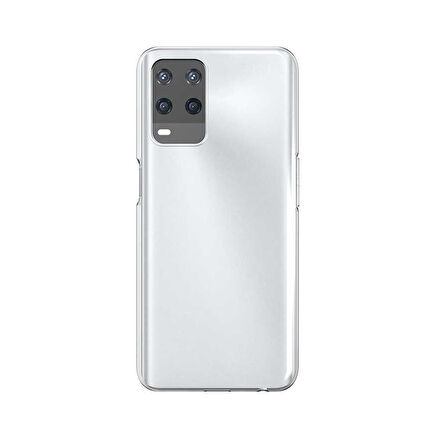 Oppo A54 4G Kılıf Şeffaf İnce Esnek Silikon Kılıf Zipax-Süper