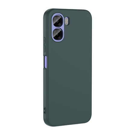 Oppo A6X Uyumlu Kılıf Mat Lansman Kılıf Zr-Mara