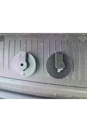 Opel Astra K Knob bagaj kapağı döner düğmesi SİYAH