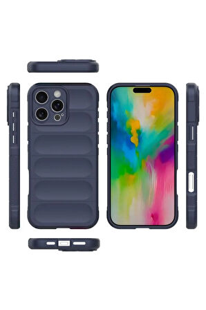 Iphone 16 Pro  Uyumlu Silikon Kadife Kılıf Case