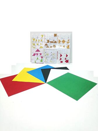 Hayal Origami Kağıt Seti 20*20 cm özel set 24 adetli