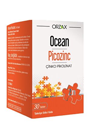 Ocean Picozinc 30 Kapsül