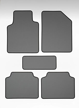 Oto halı paspas seti 5 parça - araç paspası