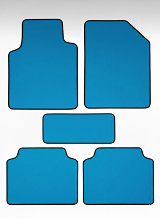 Oto halı paspas seti 5 parça - araç paspası