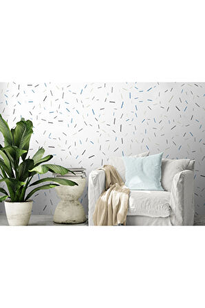 İskandinav Tarzı Minimalist Modern Duvar Kağıdı-5530