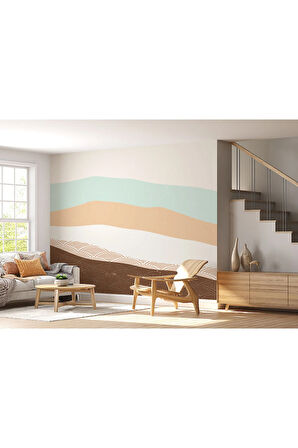 Boho Stili Modern Duvar Kağıdı-5539
