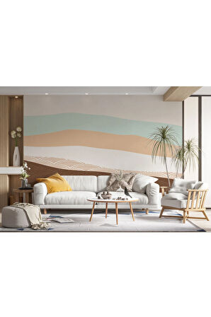 Boho Stili Modern Duvar Kağıdı-5539