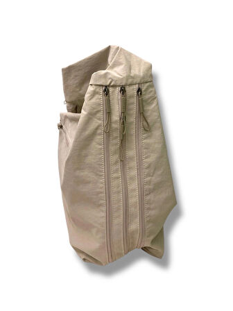  Oversize Hobo Krem Omuz Çantası