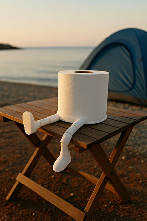 Pratik Dekoratif Tasarım Tuvalet Kağıdı Tutucu Çap 14 Cm