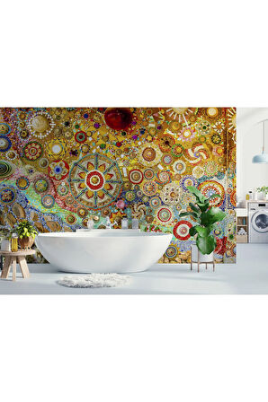 Oxyteez   Sanatsal Mozaik Cam Dekoratif Duvar Kağıdı-3463 3463