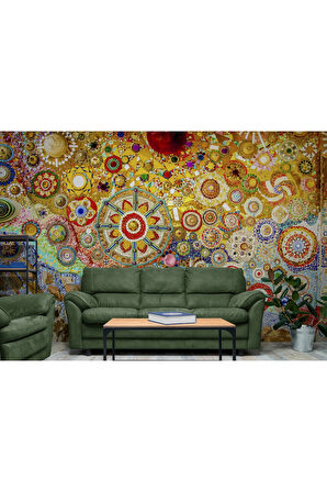 Oxyteez   Sanatsal Mozaik Cam Dekoratif Duvar Kağıdı-3463 3463