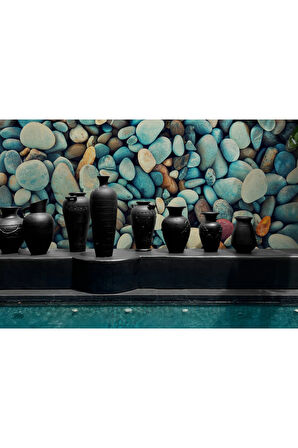 Oxyteez   Deniz Taşı Dekoratif Duvar Kağıdı-3495 3495