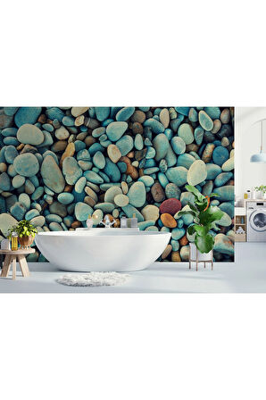 Oxyteez   Deniz Taşı Dekoratif Duvar Kağıdı-3495 3495
