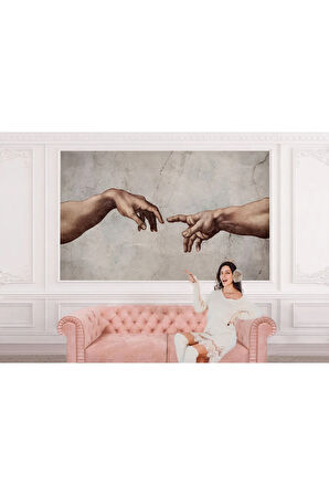 Oxyteez   Ademin Yaratılışı Michelangelo Duvar Kağıdı-3753 3753