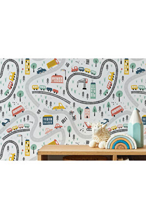 Oxyteez   Erkek Çocuk Odası Duvar Kağıdı-5522 5522