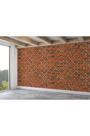 Oxyteez   Taş Tuğla Desenli Duvar Kağıdı-5601 5601