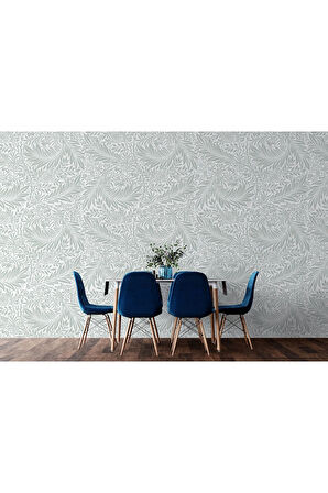 Oxyteez   Tropikal Yaprak Desenli Duvar Kağıdı-5647 5647