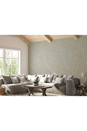 Oxyteez   Yaprak Desenli Duvar Kağıdı-5648 5648