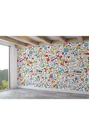 Oxyteez   Müzik Sütüdyosu Poster Duvar Kağıdı-5701 5701