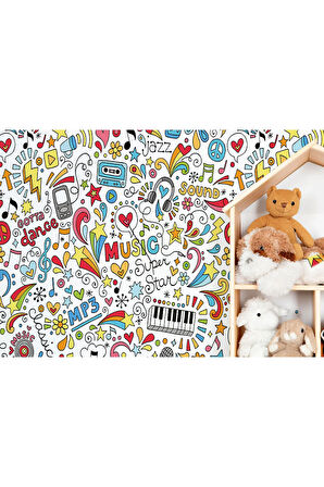 Oxyteez   Müzik Sütüdyosu Poster Duvar Kağıdı-5701 5701