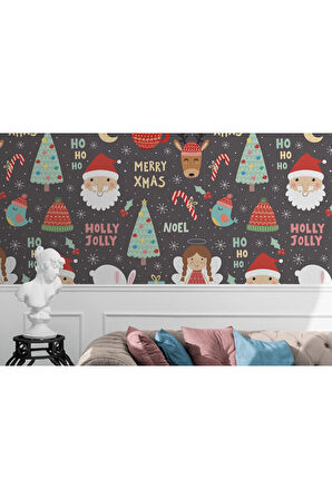Oxyteez   Yılbaşı Christmas Temalı Duvar Kağıdı Poster-5713 5713