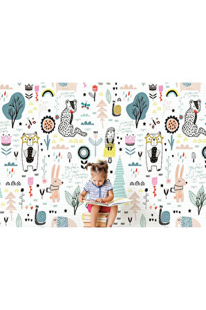 Oxyteez   Çocuk ve Bebek Odası Temalı Duvar Kağıdı-5717 5717