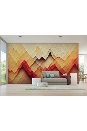 Oxyteez   İskandinav Tarzı Modern Desenli Duvar Kağıdı-5763 5763