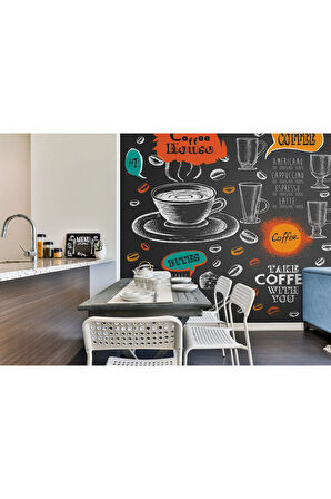 Oxyteez   Mutfak Cafe ve Restoran İçin Modern Duvar Kağıdı-5764 5764