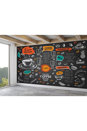 Oxyteez   Mutfak Cafe ve Restoran İçin Modern Duvar Kağıdı-5764 5764