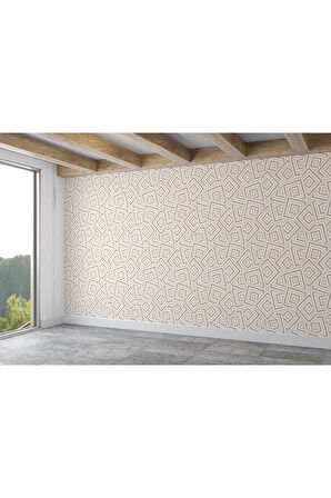 Oxyteez   Pastel Renkli Geometrik Desenli Duvar Kağıdı-5777 5777