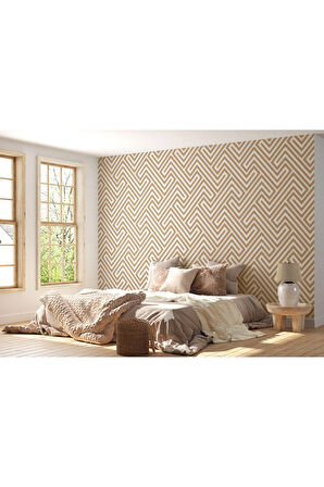 Oxyteez   Pastel Renkli Geometrik Desenli Duvar Kağıdı-5782 5782