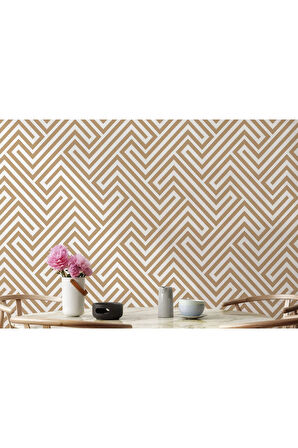 Oxyteez   Pastel Renkli Geometrik Desenli Duvar Kağıdı-5782 5782