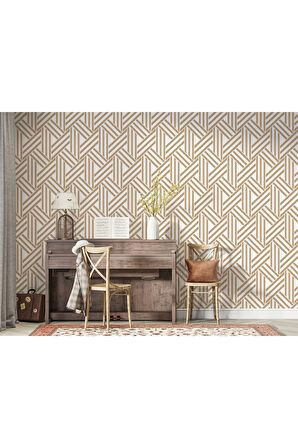 Oxyteez   Pastel Renkli Geometrik Desenli Duvar Kağıdı-5785 5785