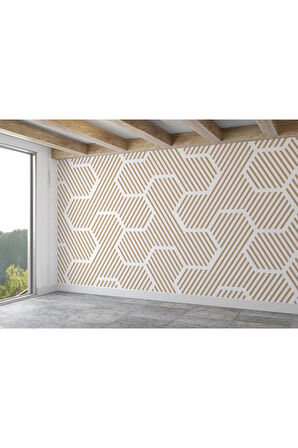 Oxyteez   Pastel Renkli Geometrik Desenli Duvar Kağıdı-5790 5790