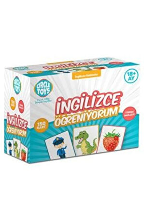 Özlem Ticaret-ingilizce Öğreniyorum Görsel Eğitici Oyun Kartları