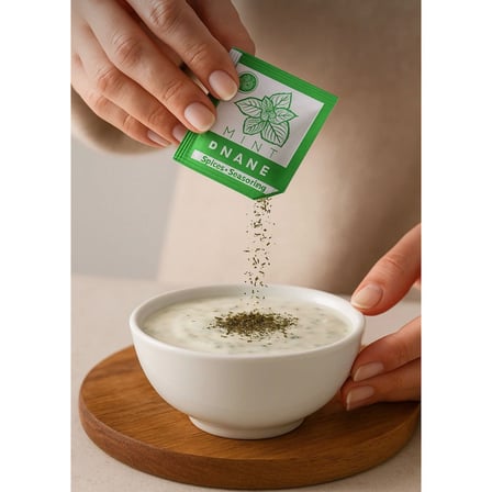 50 Adet Nane Stick Tek Kullanımlık Kuru Nane Baharat