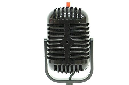 Mikrofon Siyah Karaoke Speaker Hediyelik