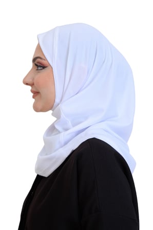 Hazır Başörtü Pratik Tak Çıkart Kadın Günlük Şal Hafif Kırışmaya Dayanıklı