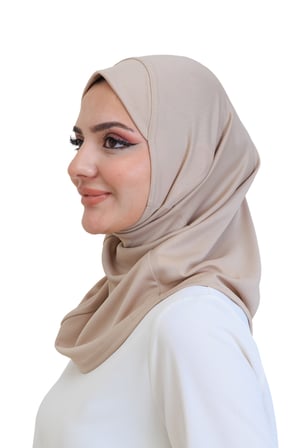 Hazır Başörtü Pratik Tak Çıkart Kadın Günlük Şal Hafif Kırışmaya Dayanıklı
