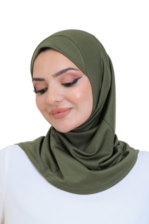 Hazır Başörtü Pratik Tak Çıkart Kadın Günlük Şal Hafif Kırışmaya Dayanıklı