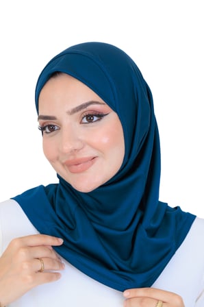 Hazır Başörtü Pratik Tak Çıkart Kadın Günlük Şal Hafif Kırışmaya Dayanıklı