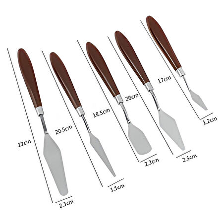 Pasta Paleti 5’li Set