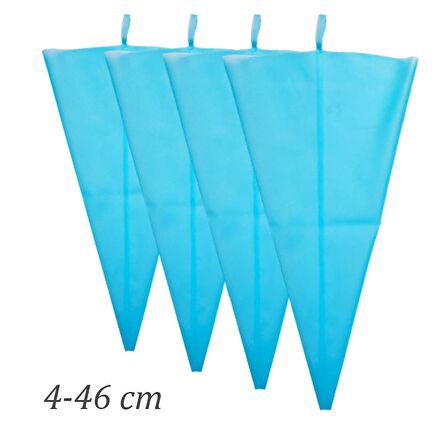 Krema Sıkma Torbası Yıkanabilir- Silikon - 4x46 cm