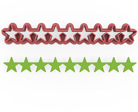 Yıldız Fondant Kesici