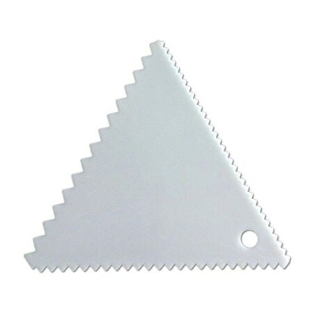 Hamur Kazıyıcı Tırtıklı Üçgen