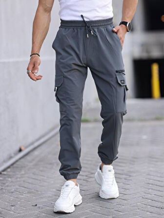 FERMUARLI KARGO CEPLİ LİKRALI  PARAŞÜT PANTOLON