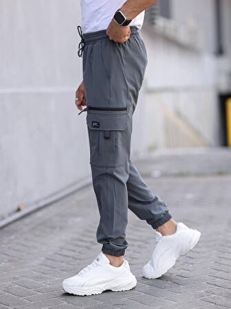 FERMUARLI KARGO CEPLİ LİKRALI  PARAŞÜT PANTOLON
