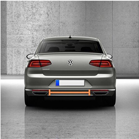 GKL Arka Tampon Orta Nikelaj Çıta VW Passat B8 2015-2019 3G0853835