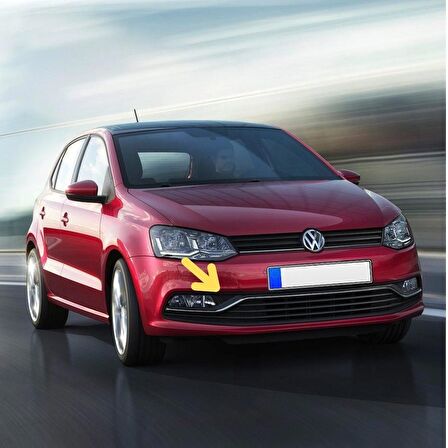 GKL Sağ Sis Far Çerçevesi Kapağı Üçgen VW Polo 2015-2018 6C0941778