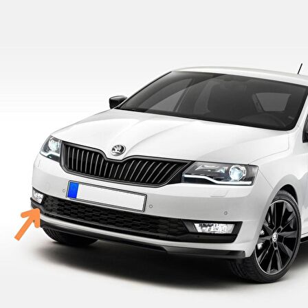 GKL Sağ Sis Farı Çerçevesi Kapağı Skoda Rapid 2017-2020 5JA807682A